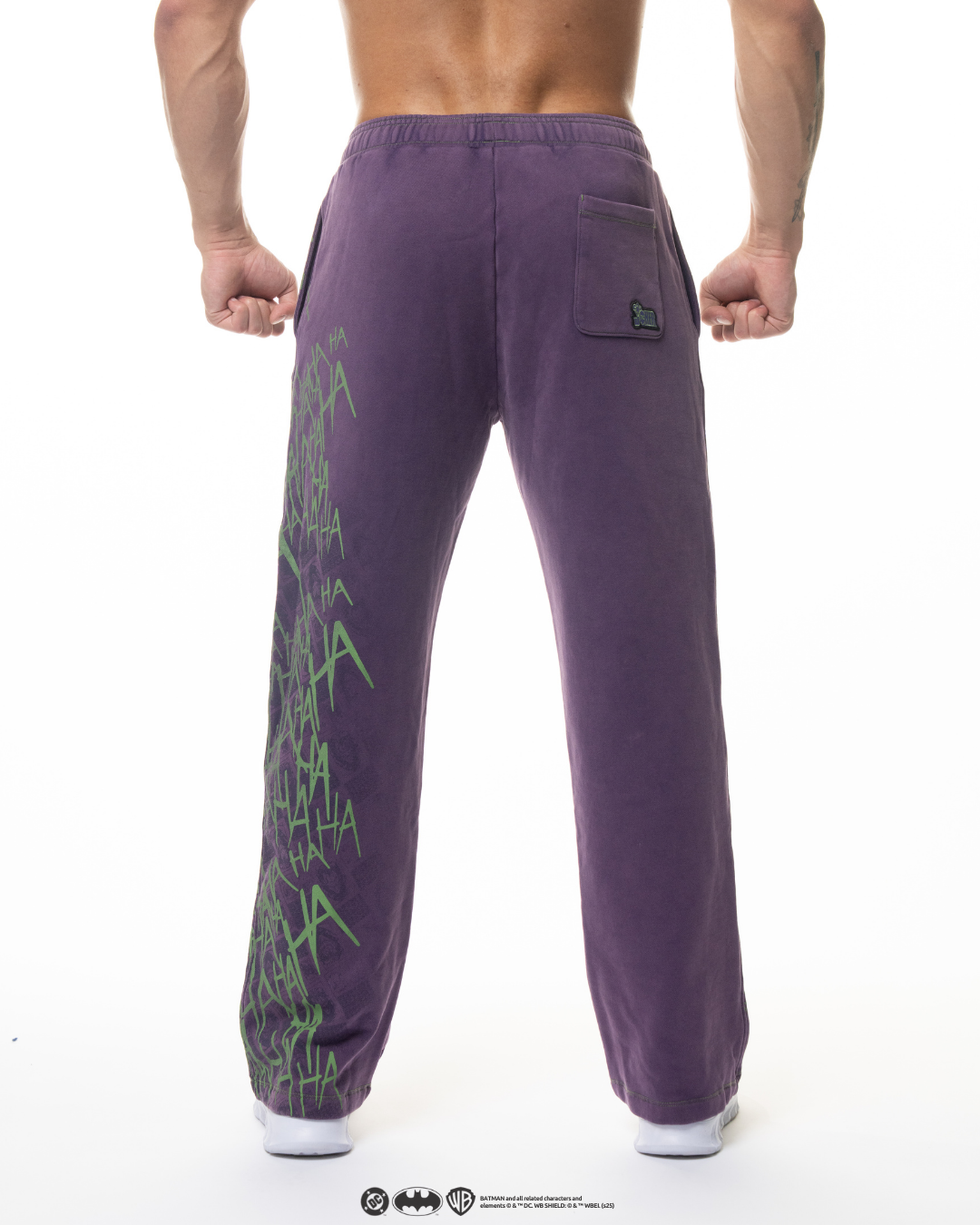 The JOKER Acid Wash Oversized Sweats - Pyschotic Purple