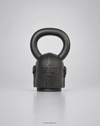 THE MANDALORIAN Matte Black Kettlebell 50lbs