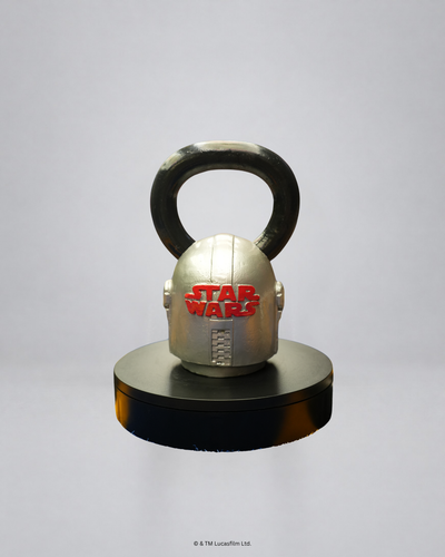 THE MANDALORIAN Hand-Painted Kettlebell 50lbs