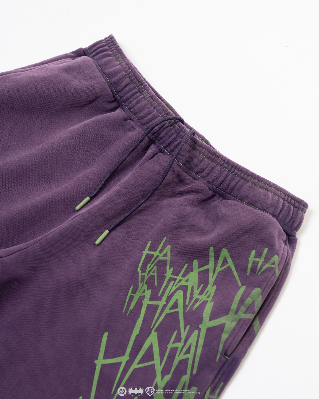 The JOKER Acid Wash Oversized Sweats - Pyschotic Purple
