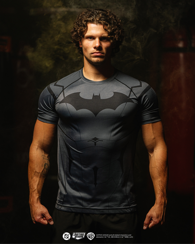 BATMAN Short Sleeve MMA Rash Guard