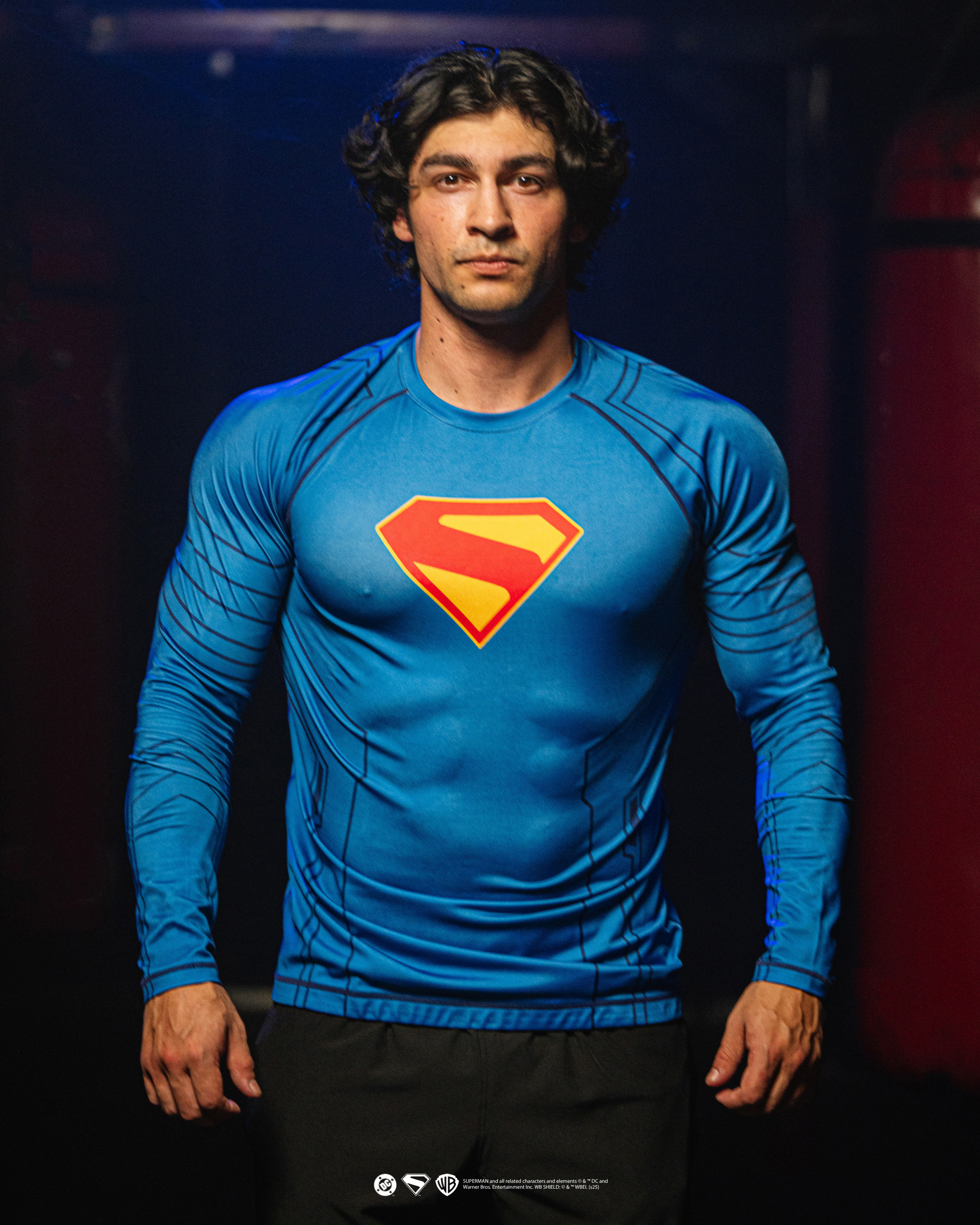  SupermanコンプレッションウェアMサイズ SUPERMAN Compression Long Sleeve