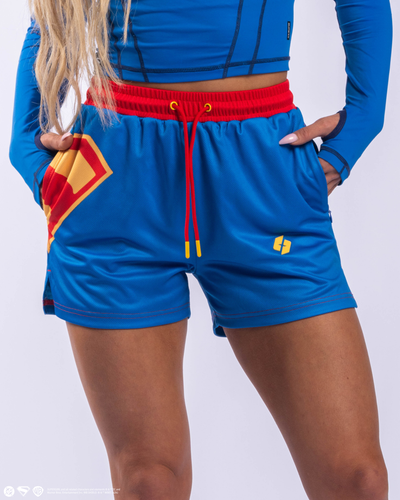 SUPERGIRL Shield Graphic Shorts 1 of 300