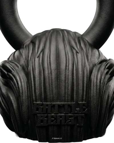 BATTLE BEAST Matte Black Kettlebell 1 of 40 - 60lbs