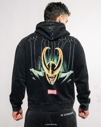 LOKI Unisex Acid Washed Pullover 1 of 250