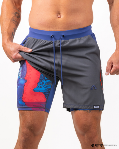DARKSEID 7" Performance Shorts w/Liner