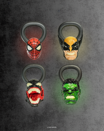 MARVEL Hand-Painted Kettlebell Collectors Bundle