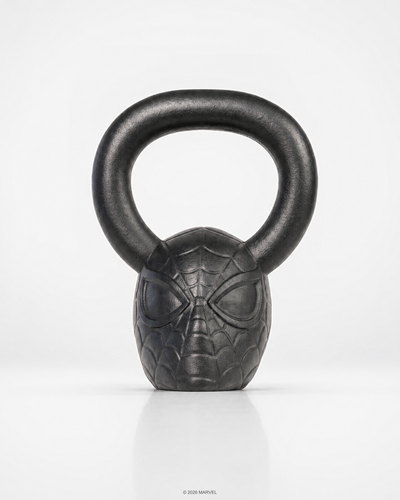 MARVEL Matte Black Kettlebell Collectors Bundle