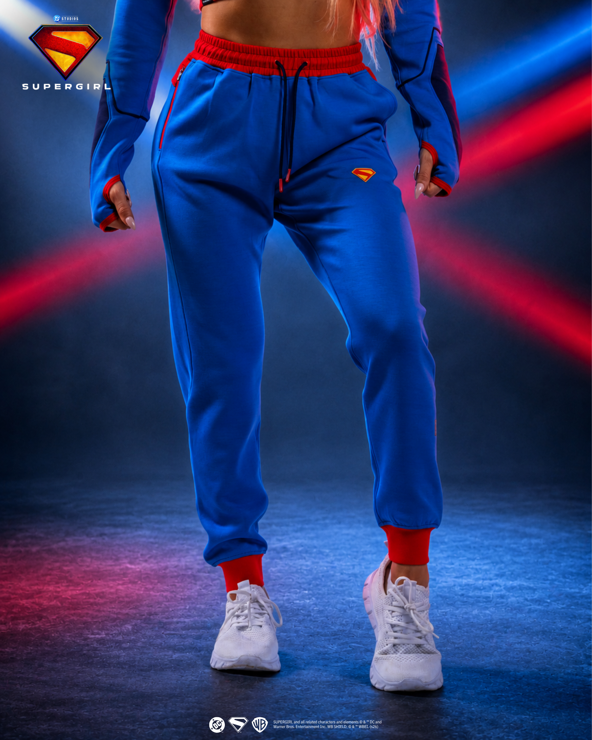 SUPERGIRL Limited Edition Performance Joggers 1 of 999 SUPERGIRL Limited Edition Performance Joggers 1 of 999