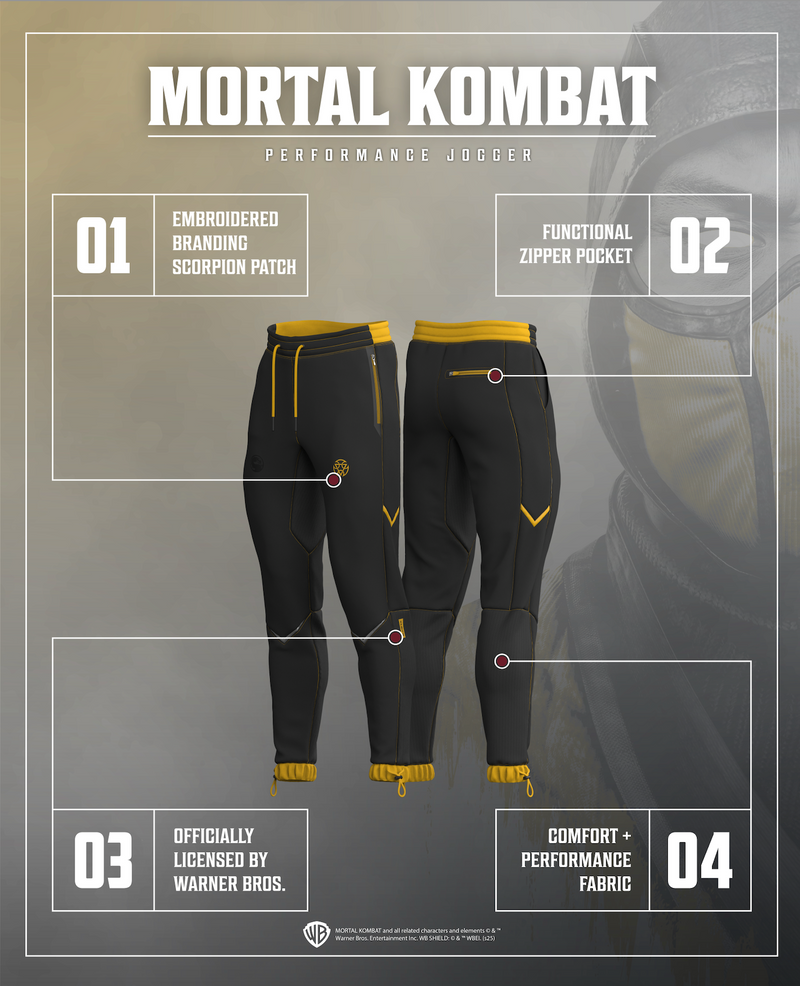 SCORPION Limited Edition Performance Joggers 1 of 500 SCORPION Limited Edition Performance Joggers 1 of 500