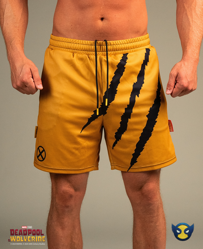 WOLVERINE Claw Shorts - Yellow