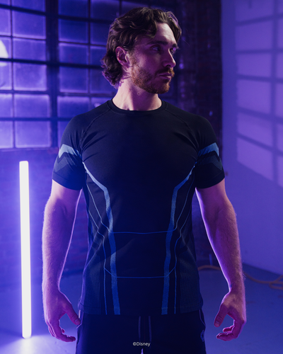 TRON ARES Sam Flynn Super Suit™ Short Sleeve - Tron Blue