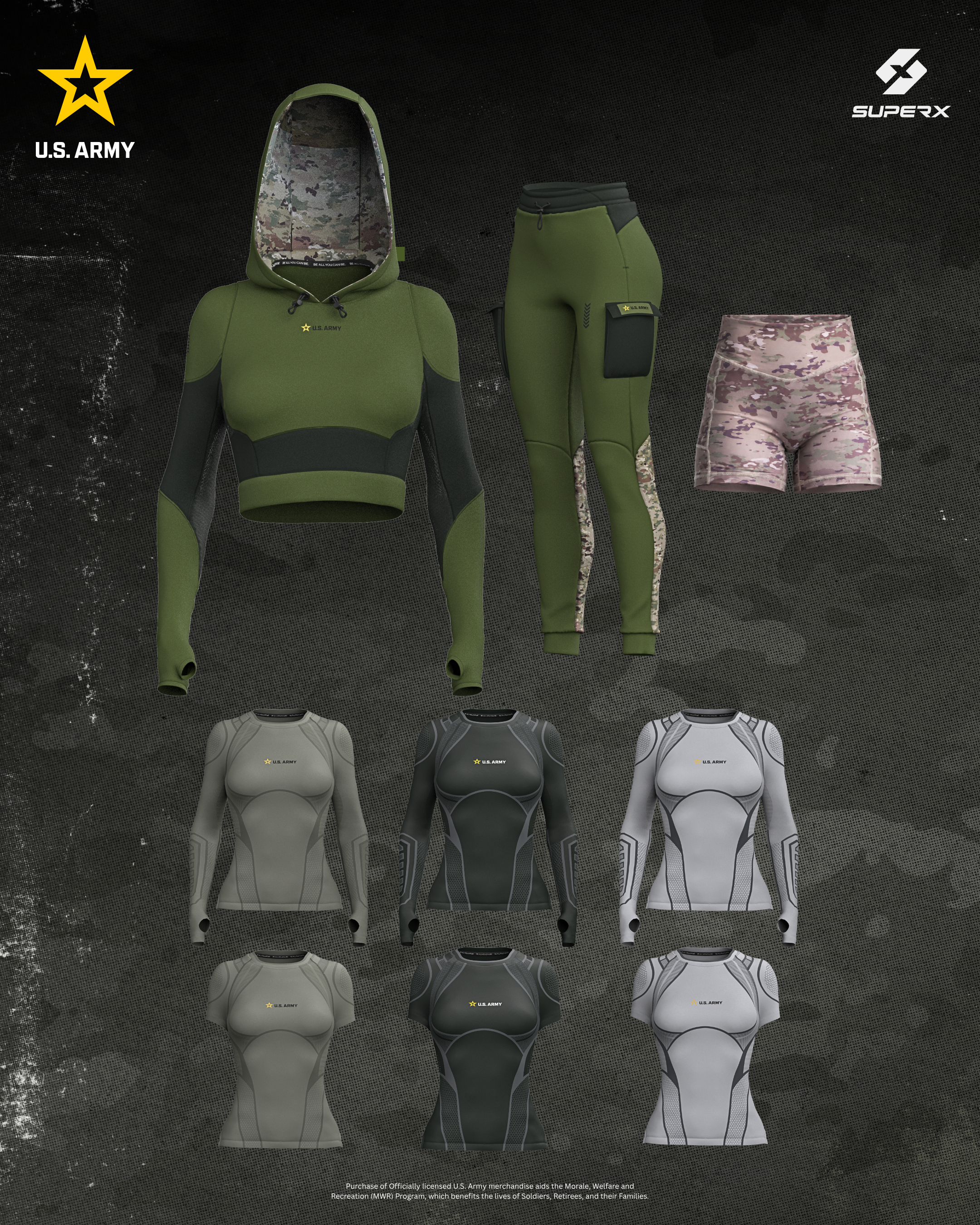 U.S. Army SX-015: WOMENS SUPER SOLDIER ULTIMATE BUNDLE